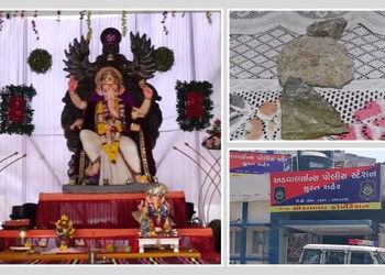 વાતનું વતેસર: સુરતમાં ગણેશ પંડાલ પર પથ્થરમારાની ઘટના ખોટી સાબિત થઈ, સત્ય જાણી પોલીસને હાશકારો થયો | …