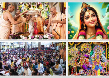 અમદાવાદના હરે કૃષ્ણ મંદિરમાં ‘રાધાષ્ટમી’ની ભવ્ય ઉજવણી, ભક્તો શ્રદ્ધાથી ઝૂમી ઉઠ્યા | Ahmedabad Hare K…
