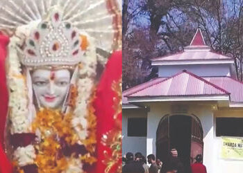 ત્રણ દાયકા બાદ કાશ્મીરમાં ખુલ્યા શારદા ભવાની મંદિરના કપાટ, મુસ્લિમોએ કહ્યું- ‘ઘાટી પંડિતોની જન્મભૂમિ…
