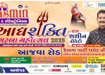વડોદરા શહેરના પૂર્વ વિસ્તારના સૌથી મોટા ગરબા જેનું નામ છે આદ્યશક્તિ ગરબા
