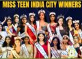 ભારતની લોકપ્રિય સ્પર્ધા, મિસ ટીન ઈન્ડિયા સિટી, તેનો ભવ્ય સમારોહ યોજાયો