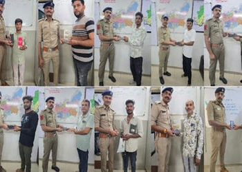 જામનગર પોલીસ મથકની ટીમ દ્વારા ‘તેરા તુજકો અર્પણ પ્રોગ્રામ’ અંતર્ગત 17 વ્યક્તિઓના ગુમ થયેલા મોબાઇલ ફો…
