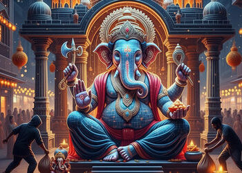 સુરતના મહિધરપુરા વિસ્તારમાં 8 ગણેશ પંડાલમાંથી ચોરી થતાં ભક્તોમાં રોષ, બે આરોપીની ધરપકડ | 8 ganesh pa…