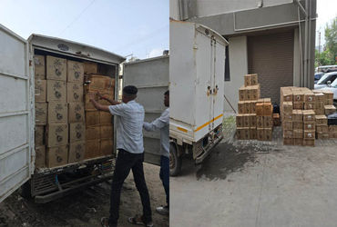 વડોદરામાં SMCનો દરોડો : હાઇવે પરથી દારૂનો જથ્થો ભરેલો ટેમ્પો ઝડપી પાડ્યો : 4 ફરાર | SMC raid in Vado…