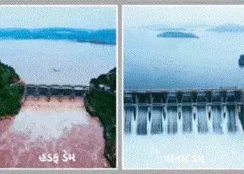 ગુજરાતમાં મેઘમહેર: 123 ડેમ હાઈ એલર્ટ પર, નર્મદા ડેમ 92 ટકા ભરાયો, જુઓ રાજ્યના અન્ય ડેમની સ્થિતિ | 12…
