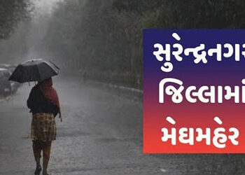 સુરેન્દ્રનગર જિલ્લામાં બે દિવસ વરસાદનું રેડ એલર્ટ, ભારે વરસાદની આગાહી | Red alert for two days of ra…