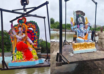 ‘છોટી કાશી’ જામનગરમાં ગણેશ મહોત્સવની ભારે ધામધૂમ પૂર્વક ઉજવણી: ગઈકાલે વિઘ્નહર્તા દેવને ભાવભરી વિદાય …