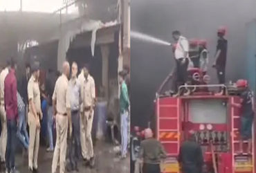 સુરતમાં મિલમાં ડ્રમ ફાટવાના કેસમાં મૃત્યુઆંક વધીને 5 થયો, કામદારોના પરિજનોનો ઉગ્ર દેખાવ | fire break…