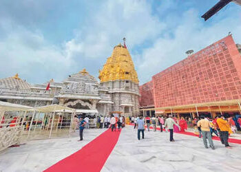 અંબાજી મંદિરમાં આવતીકાલે યોજાશે પ્રક્ષાલન વિધિ, આરતી અને દર્શનના સમયમાં ફેરફાર | ambaji temple prash…