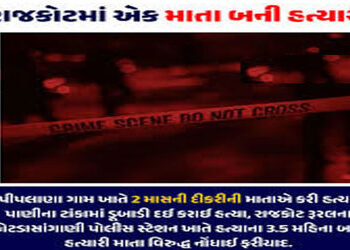 પુત્ર મોહમાં અંધ માતાએ 2 માસની પુત્રીની હત્યા કરી નાખી | mother infatuated with her son kills 2 mont…