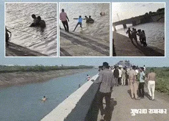 કચ્છના મુન્દ્રામાં કરૂણ ઘટના: કેનાલમાં ડૂબી જતાં ત્રણ બાળકોના મોત, માતાનો બચાવ | Three children drow…