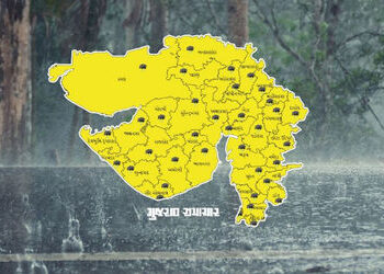 ગુજરાતને ફરી ધમરોળશે મેઘરાજા, આગામી 6 દિવસ હળવાથી મધ્યમ વરસાદની આગાહી | Light rain forecast in Gujar…