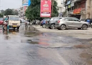 ગોત્રી અને અટલાદરામાં પીવાના પાણીની લાઈનમાં ભંગાણથી પાણીનો વેડફાટ | Flooding of water due to rupture…