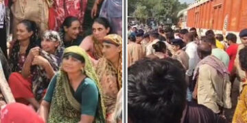 મહેસાણાના સામેત્રામાં પેપર મિલના પ્રદૂષણથી લોકો ત્રાહિમામ, બહુચરાજી હાઈવે પર કર્યો ચક્કાજામ | Protes…