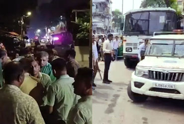 વડોદરાના જૂનીગઢીમાં પથ્થરમારો કરનારા 50 આરોપીઓને કોર્ટમાં રજૂ કરાયા, શહેરમાં ફોર્સ તૈનાત કરાઈ | 50 a…