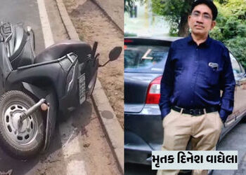 ગાંધીનગરના મહાત્મા મંદિર નજીક હિટ એન્ડ રનની ઘટના, ટ્રકની ટક્કરે સ્ટેનોગ્રાફરનું મોત | Hit and run in…