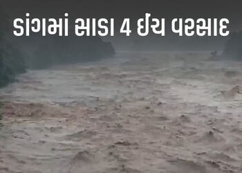 બીજા નોરતે પણ ગુજરાતમાં વરસાદ: ડાંગ જળબંબાકાર, નદીઓમાં ઘોડાપૂર, ઘરોમાં પાણી ઘૂસ્યા | Rain in Gujarat…