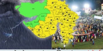 ખેલૈયાઓના રંગમાં ભંગ! નવરાત્રિ વચ્ચે ગુજરાતમાં 6 દિવસ વરસાદની આગાહી | Rain forecast for 6 days in Gu…