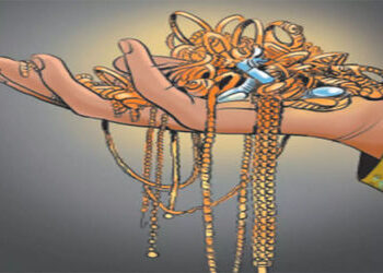 મંદિરમાંથી માતાજીની સોનાની ચેનની ચોરી | Theft of Mataji’s gold chain from temple