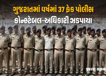 નકલી પોલીસ બનીને ગુનાખોરી કરવામાં ગુજરાત દસમા ક્રમે, યુપી-મહારાષ્ટ્ર આ યાદીમાં ટોચે | gujarat 10th i…