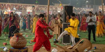 બોપલમાં માથાભારે તત્વોએ ગરબા બંધ કરાવી પાર્ટી પ્લોટમાં તોડફોડ મચાવી, કેમ મામલો બીચક્યો | Bopal arrog…