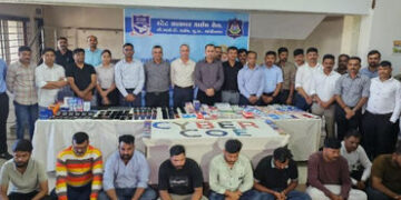 સ્ટેટ સાયબર ક્રાઈમે 804 કરોડનું આંતરરાષ્ટ્રીય કૌભાંડ ઝડપ્યું, 10 આરોપીઓની ગેંગ ઝબ્બે | State Cyber C…