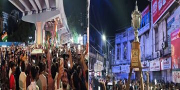 એશિયા કપ ફાઇનલમાં ભારતના વિજય બાદ દેશભરમાં ઉજવણીનો માહોલ : વડોદરા શહેર દેશભક્તિના રંગમાં રંગાયું | C…