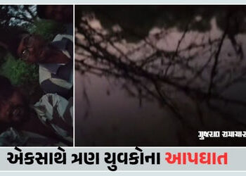 ગાંધીનગરના કલોલમાં ત્રણ યુવકોએ તળાવમાં પડી આપઘાત કર્યો, વીડિયો બનાવી કહ્યું- ‘જિગર તો બહુ છે પણ…’ …