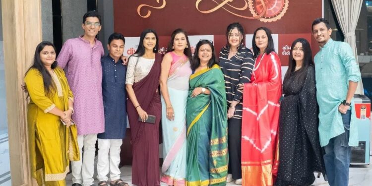 દિવાળી પહેલાંની ઝગમગ સાંજ – ટાફ પરિવારનો અનોખો સ્નેહમિલન:-