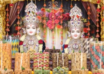 BAPS સ્વામિનારાયણ મંદિર, મહુવા દ્વારા. ઐતિહાસિક ભવ્યાતિભવ્ય ત્રિ દિવસિય અન્નકૂટ ઉત્સવ નું સંપન્ન થયે…