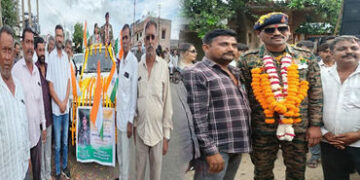 દેશપ્રેમથી ઝળહળ્યું કાલાવડ તાલુકાનું રાજડા ગામ : વીર જવાન પંકજભાઈ દોંગાનું ભવ્ય સ્વાગત | Rajda villa…