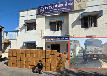 ગોધરાના ફાર્મહાઉસમાં વિદેશી દારૂનું ‘ગોદામ’: રૂ. 1 કરોડના જથ્થા સાથે બે આરોપીની ધરપકડ, 13 ફરાર | pan…
