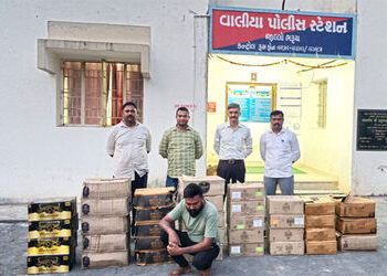 ભરૂચના દોલતપુર ગામે શેરડીના ખેતરમાંથી રૂ.4.81 લાખના દારૂ-બિયરના જથ્થા સાથે એક ઝડપાયો, એક ફરાર | One …