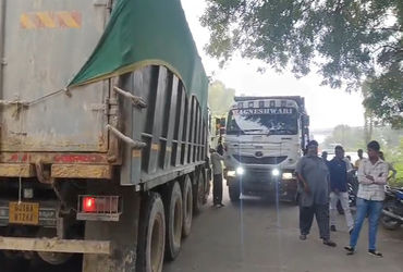 બાજવા – છાણીનો રસ્તો 24 મીટરના સ્થાને 6 મીટરનો બનાવતા ગ્રામજનો વિફર્યા | Villagers are upset that th…