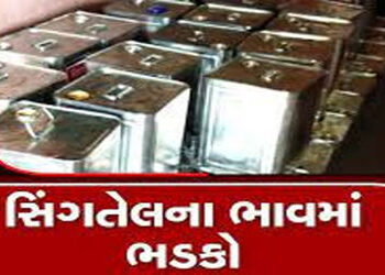 યાર્ડમાં મગફળીના ભાવ ઘટયા છતાં તેલ લોબીએ તેલમાં 40 વધારી દીધા | Despite the fall in groundnut prices…
