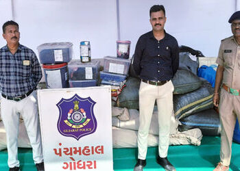 પંચમહાલમાં SOGની મોટી કાર્યવાહી, કુલ 40 કેસમાં પકડાયેલ 500થી વધુ કિ.લો.નો નાર્કોટિક્સનો જથ્થો નાશ કર…