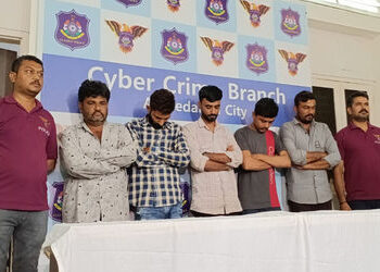 જામનગરમાં નાઇજિરિયન છેતરપિંડી નેટવર્ક સાથે જોડાયેલી ગેંગનો પર્દાફાશ, પાંચની ધરપકડ | Gang linked to N…