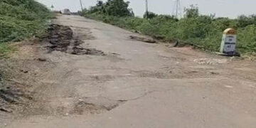 ધ્રાંગધ્રા-કુડા રોડ બિસ્માર, નર્મદા બ્રિજ બંધ કરાતા આઠ ગામને હાલાકી | Dhrangadhra Kuda road in disre…