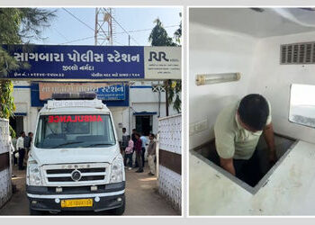 નર્મદા જિલ્લામાં પોલીસે એમ્બ્યુલન્સમાંથી 3 લાખનો વિદેશી દારૂનો જથ્થો ઝડપ્યો | Liquor Smuggling in Am…