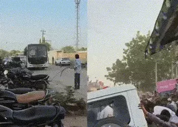 VIDEO: બોટાદના હડદડની ખેડૂત મહા પંચાયતમાં મહાસંગ્રામ: પોલીસ પર પથ્થરમારો, અનેકની અટકાયત | ruckus in …