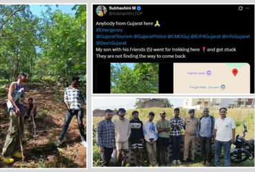 નર્મદા: ઝરવાણીના જંગલમાં રસ્તો ભૂલેલા તેલંગાણાના 5 પ્રવાસીઓનું સફળ રેસ્ક્યુ, ગણતરીના કલાકોમાં શોધી ક…