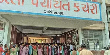 પડતર પ્રશ્નો ઉપરાંત ટેકોની ઓનલાઈન કામગીરી સામે આશાવર્કરોનું હલ્લાબોલ | Asha workers protest against …