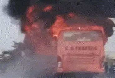 VIDEO : રાજસ્થાનમાં દોડતી બસમાં ભીષણ આગ, 20થી વધુના મોતની આશંકા, ફટાકડાના કારણે બની ઘટના | Jaisalmer…