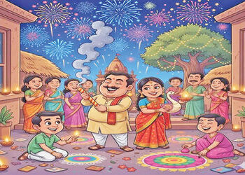 આણંદ અને ખેડા જિલ્લામાં દિવાળીની ઉજવણી | Diwali celebrations in Anand and Kheda districts