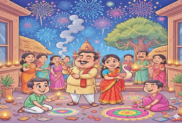 આણંદ અને ખેડા જિલ્લામાં દિવાળીની ઉજવણી | Diwali celebrations in Anand and Kheda districts