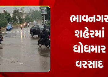 શહેરમાં વરસાદના પગલે કેટલાક વિસ્તારમાં ઘરમાં પાણી ઘુસી ગયાં | Water entered houses in some areas due…