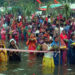 વડોદરામાં છઠ પૂજાની ઉત્સાહભેર ઉજવણી કરાઈ | Chhath Puja celebrated with enthusiasm in Vadodara