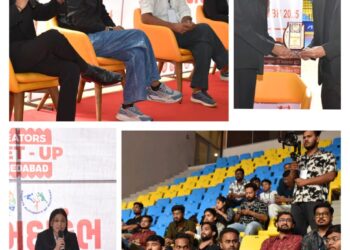 વીર સાવરકર સ્પોર્ટ્સ કોમ્પ્લેક્ષમાં ખેલ મહાકુંભ પ્રચાર માટે ક્રિએટર્સ મીટ-અપ