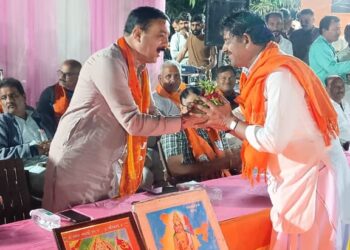 દેવળીયા ગરુદત્તાત્રેય આશ્રમ ખાતે ઠળિયા જિલ્લા પંચાયત સીટનું સ્નેહમિલન કાર્યક્રમ સંપન્ન