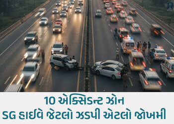 અમદાવાદમાં ઓવર સ્પીડને કારણે સર્જાઈ રહ્યા છે અકસ્માત, દરરોજ 20 લોકો હોસ્પિટલ ભેગા | ahmedabad over s…